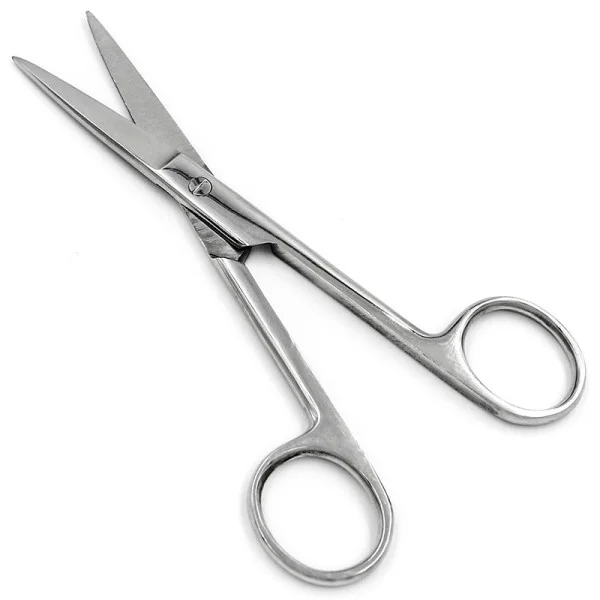 PI-02-1122. Ножиці операційні прямі гострокінцеві, 140 мм. PARADISE